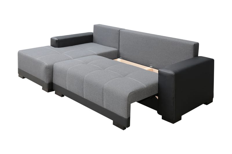 Dallas Divanbäddsoffa 240x140x80 cm - Grå - Möbler - Soffa - Bäddsoffa