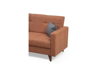 Darcia Bäddsoffa 2-sits - Röd - Möbler - Soffa - Bäddsoffa