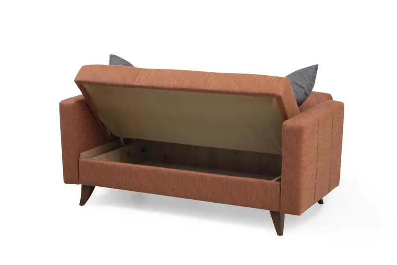 Darcia Bäddsoffa 2-sits - Röd - Möbler - Soffa - Bäddsoffa