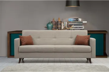Darcia Bäddsoffa 3-sits - Beige - Möbler - Soffa - Bäddsoffa