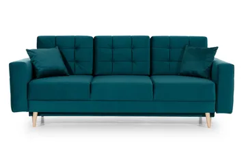 Deadra 3-sits Bäddsoffa - Grön - Möbler - Soffa - Bäddsoffa