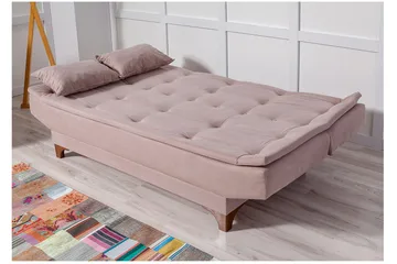 Defiglio 3-sits Bäddsoffa - Brun - Möbler - Soffa - Bäddsoffa