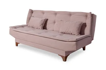 Defiglio 3-sits Bäddsoffa - Brun - Möbler - Soffa - Bäddsoffa