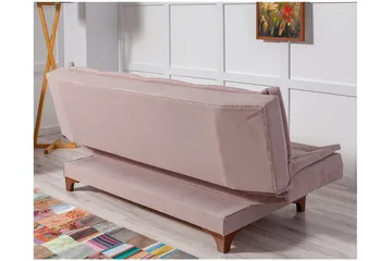 Defiglio 3-sits Bäddsoffa - Brun - Möbler - Soffa - Bäddsoffa