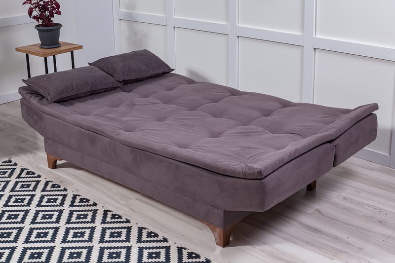 Defiglio 3-sits Bäddsoffa - Grå - Möbler - Soffa - Bäddsoffa