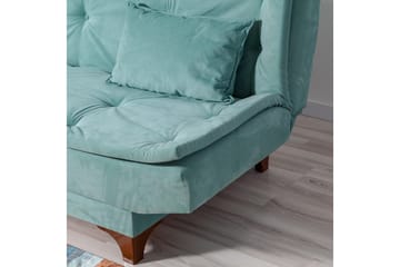 Defiglio 3-sits Bäddsoffa - Grön - Möbler - Soffa - Bäddsoffa