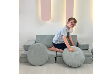 Deliones Bäddsoffa - Blå - Möbler - Soffa - Bäddsoffa