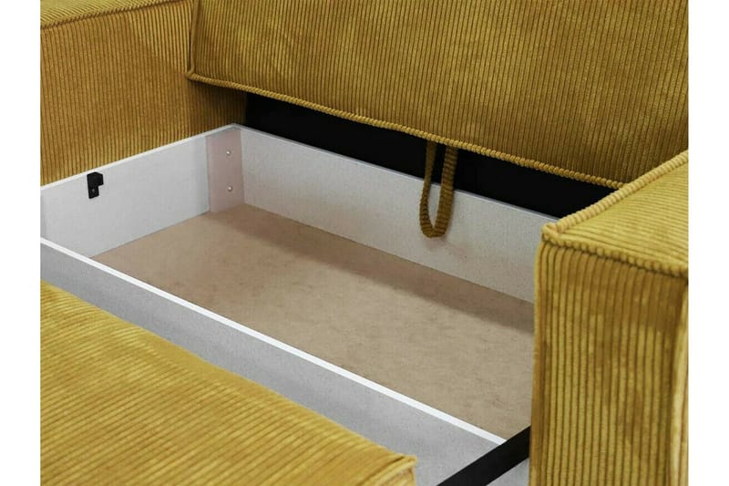 Denegal 2-sits Bäddsoffa Dark yellow - Möbler - Soffa - Bäddsoffa