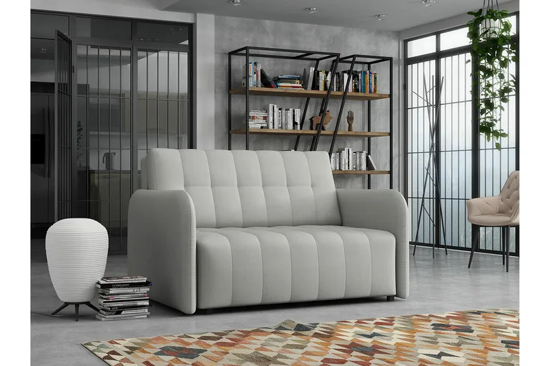 Denegal 2-sits Bäddsoffa Light grey/Dark grey - Möbler - Soffa - Bäddsoffa