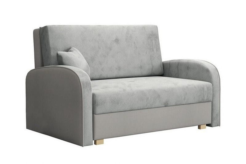 Denegal 2-sits Bäddsoffa Ljusgrå, undefined