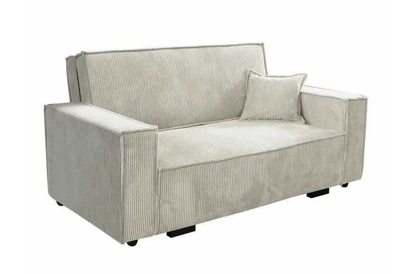 Denegal 2-sits Bäddsoffa NO_BRAND beige - Möbler - Soffa - Bäddsoffa
