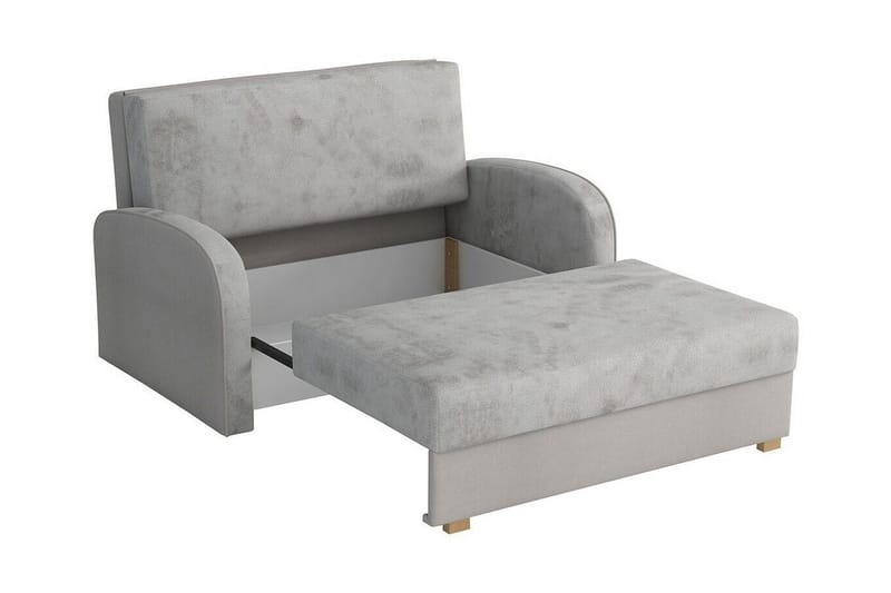 Denegal 2-sits Bäddsoffa NO_BRAND beige - Möbler - Soffa - Bäddsoffa