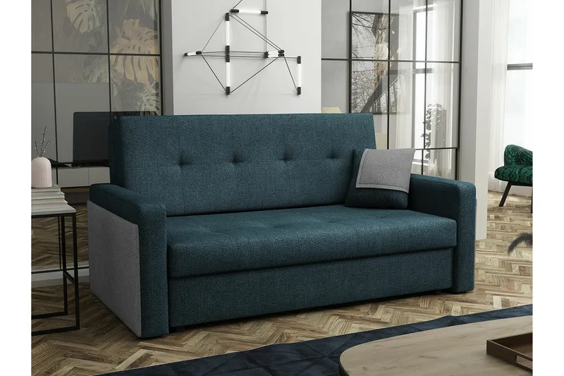 Denegal 2-sits Bäddsoffa NO_BRAND Dark blue - Möbler - Soffa - Bäddsoffa