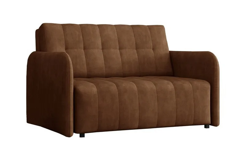 Denegal 2-sits Bäddsoffa NO_BRAND Dark brown - Möbler - Soffa - Bäddsoffa