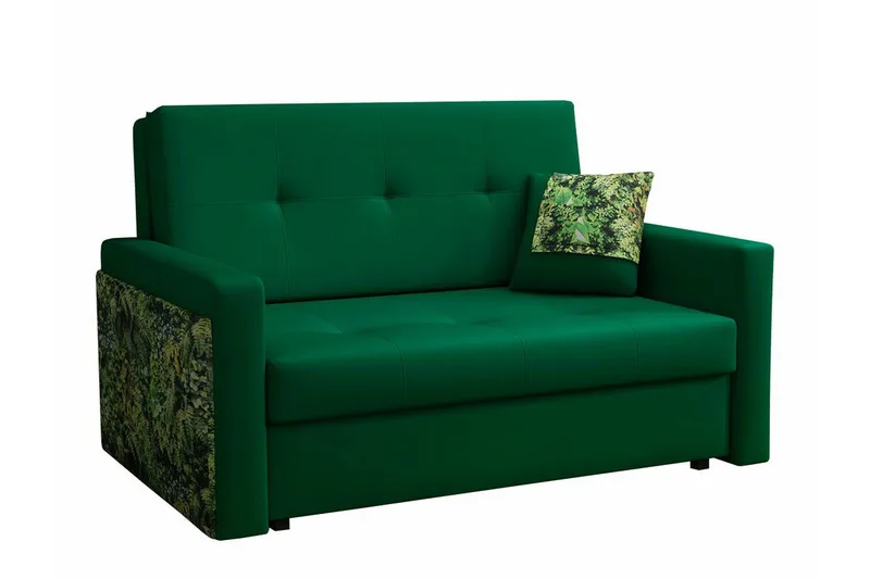 Denegal 2-sits Bäddsoffa NO_BRAND Dark green - Möbler - Soffa - Bäddsoffa