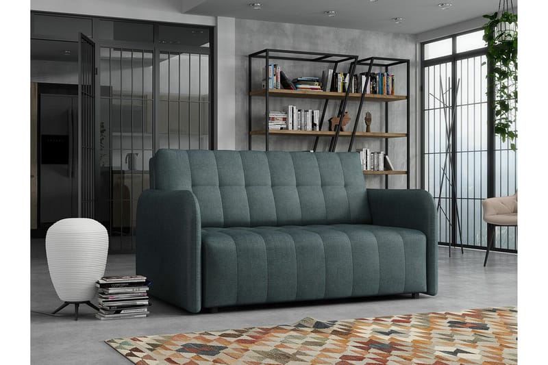 Denegal 2-sits Bäddsoffa NO_BRAND Dark grey - Möbler - Soffa - Bäddsoffa