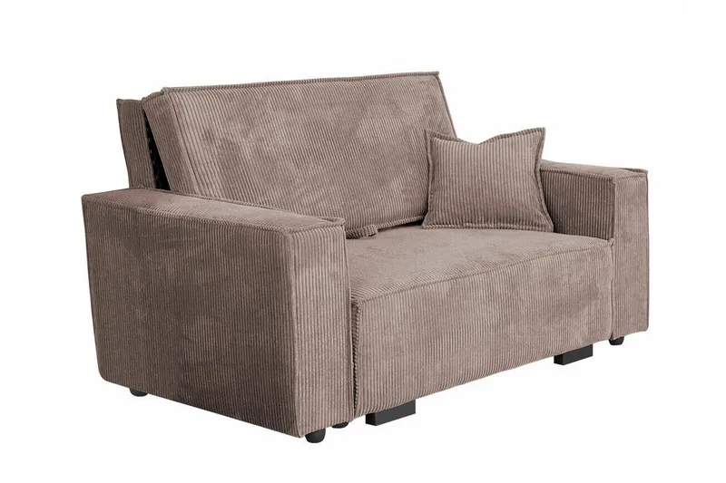 Denegal 2-sits Bäddsoffa NO_BRAND Light brown - Möbler - Soffa - Bäddsoffa