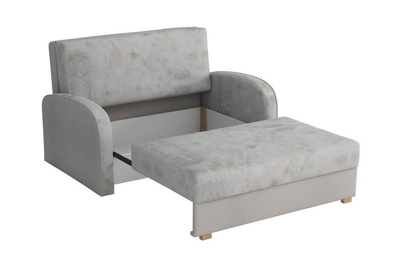 Denegal 2-sits Bäddsoffa NO_BRAND Light pink - Möbler - Soffa - Bäddsoffa