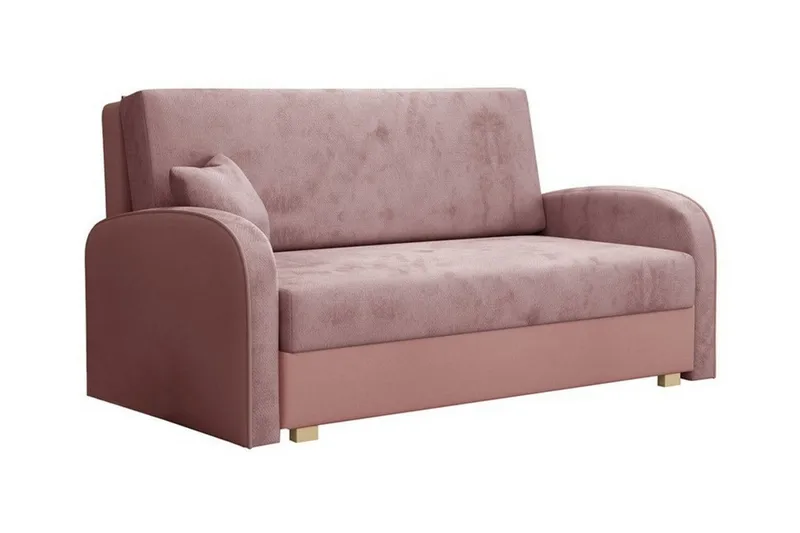 Denegal 2-sits Bäddsoffa NO_BRAND Pink, undefined