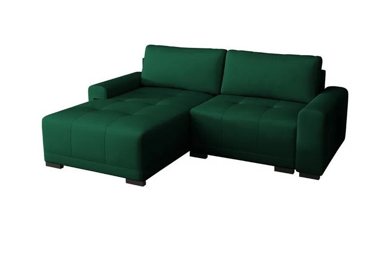 Denegal 2-sits Hörnbäddsoffa Dark green, undefined