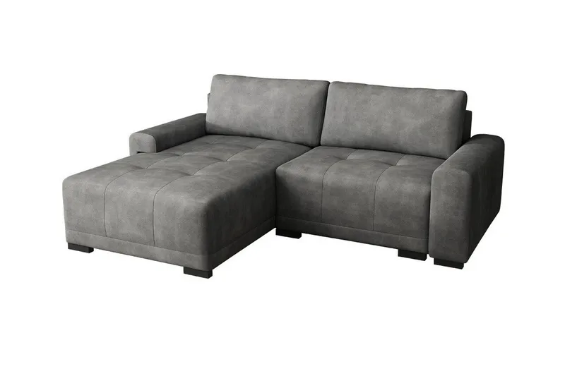 Denegal 2-sits Hörnbäddsoffa Dark grey, undefined