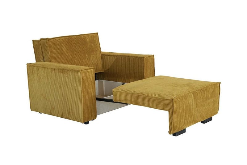 Denegal 2-sits liten bäddsoffa i Manchester - Blå - Möbler - Soffa - Bäddsoffa