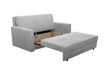 Denegal 2-sits liten bäddsoffa i Manchester - Brun - Möbler - Soffa - Bäddsoffa