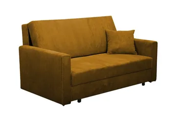 Denegal 2-sits liten bäddsoffa i Manchester - Brun - Möbler - Soffa - Bäddsoffa