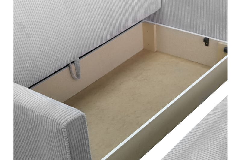 Denegal 2-sits liten bäddsoffa i Manchester - Grå - Möbler - Soffa - Bäddsoffa