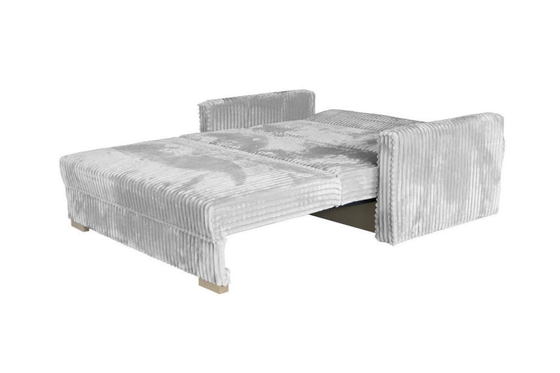 Denegal 2-sits liten bäddsoffa i Sammet - Beige - Möbler - Soffa - Bäddsoffa