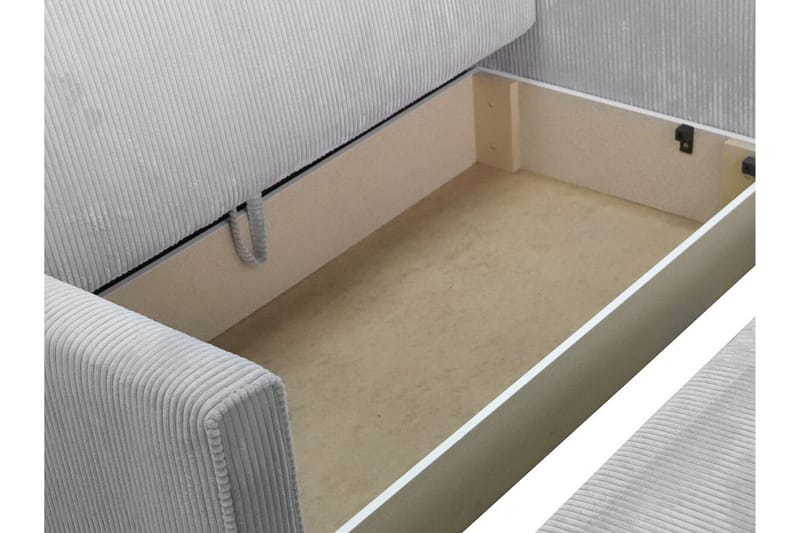 Denegal 2-sits liten bäddsoffa i Tyg - Beige - Möbler - Soffa - Bäddsoffa