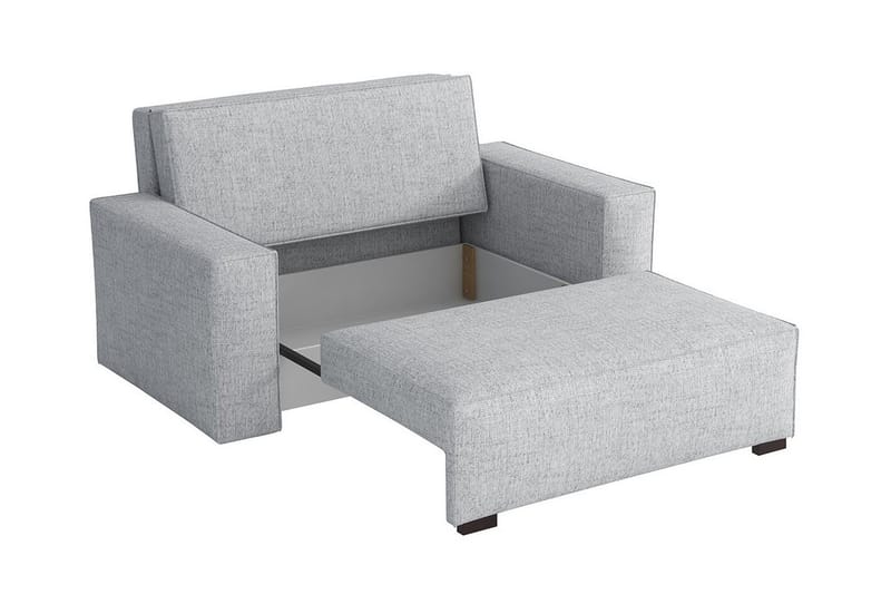 Denegal 2-sits liten bäddsoffa i Tyg - Beige - Möbler - Soffa - Bäddsoffa