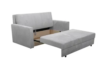 Denegal 2-sits liten bäddsoffa i Tyg - Beige - Möbler - Soffa - Bäddsoffa