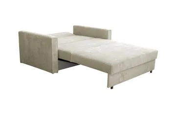 Denegal 2-sits liten bäddsoffa i Tyg - Blå - Möbler - Soffa - Bäddsoffa
