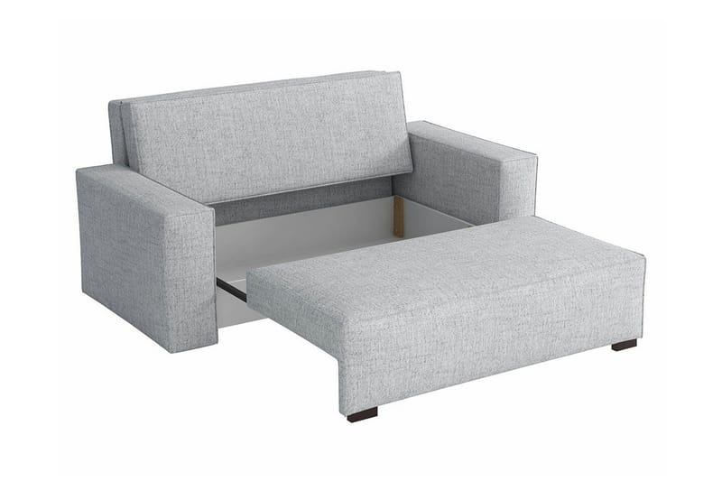 Denegal 2-sits liten bäddsoffa i Tyg - Brun , Beige - Möbler - Soffa - Bäddsoffa