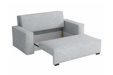Denegal 2-sits liten bäddsoffa i Tyg - Brun , Beige - Möbler - Soffa - Bäddsoffa