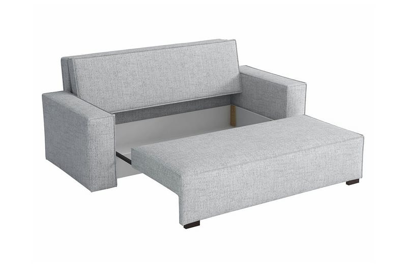 Denegal 2-sits liten bäddsoffa i Tyg - Brun , Beige - Möbler - Soffa - Bäddsoffa