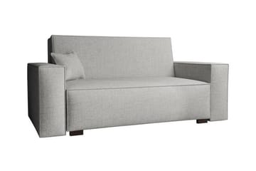 Denegal 2-sits liten bäddsoffa i Tyg - Grå - Möbler - Soffa - Bäddsoffa