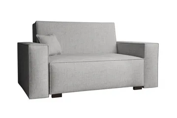 Denegal 2-sits liten bäddsoffa i Tyg - Grå - Möbler - Soffa - Bäddsoffa