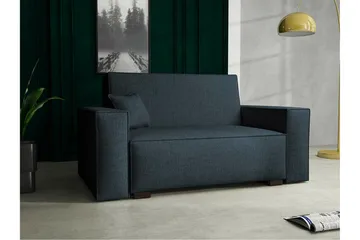 Denegal 2-sits liten bäddsoffa i Tyg - Grå - Möbler - Soffa - Bäddsoffa