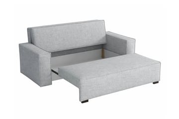 Denegal 2-sits liten bäddsoffa i Tyg - Grå - Möbler - Soffa - Bäddsoffa