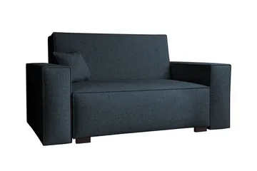 Denegal 2-sits liten bäddsoffa i Tyg - Grå - Möbler - Soffa - Bäddsoffa