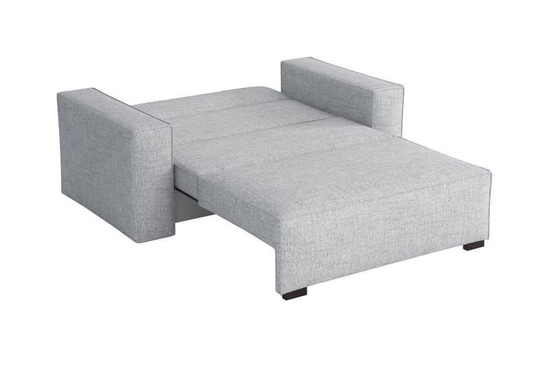 Denegal 2-sits liten bäddsoffa i Tyg - Grå - Möbler - Soffa - Bäddsoffa