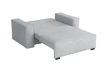 Denegal 2-sits liten bäddsoffa i Tyg - Grå - Möbler - Soffa - Bäddsoffa