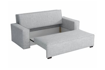 Denegal 2-sits liten bäddsoffa i Tyg - Grå - Möbler - Soffa - Bäddsoffa
