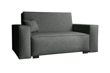 Denegal 2-sits liten bäddsoffa i Tyg - Grå - Möbler - Soffa - Bäddsoffa