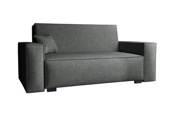 Denegal 2-sits liten bäddsoffa i Tyg - Grå - Möbler - Soffa - Bäddsoffa