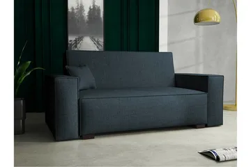 Denegal 2-sits liten bäddsoffa i Tyg - Grå - Möbler - Soffa - Bäddsoffa