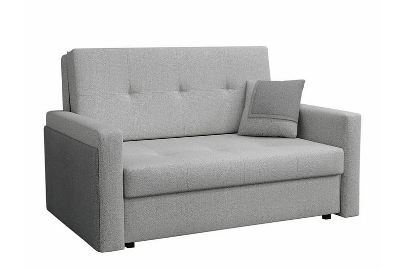 Denegal 2-sits liten bäddsoffa i Tyg, Grå