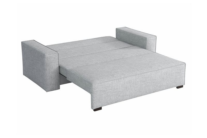 Denegal 2-sits liten bäddsoffa i Tyg - Grå - Möbler - Soffa - Bäddsoffa
